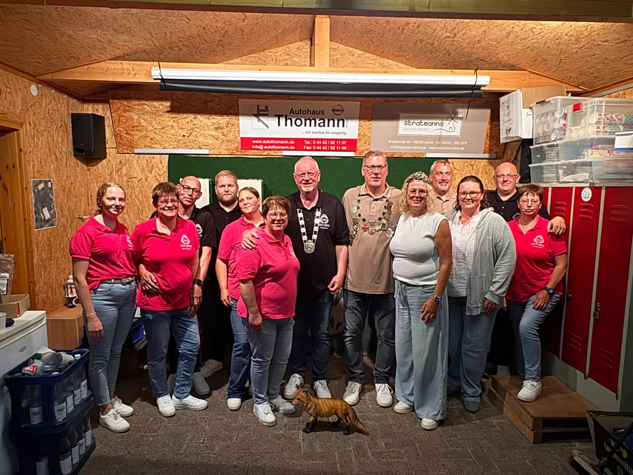 Gruppenbild beim Siedlerfest Voßberg 2026
